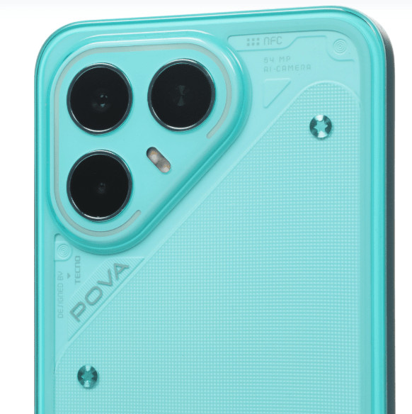Смартфон TECNO POVA 7 Pro 5G 12/256GB Neon Cyan 3 Смартфон TECNO POVA 7 Pro 5G 12/256GB Neon Cyan 3