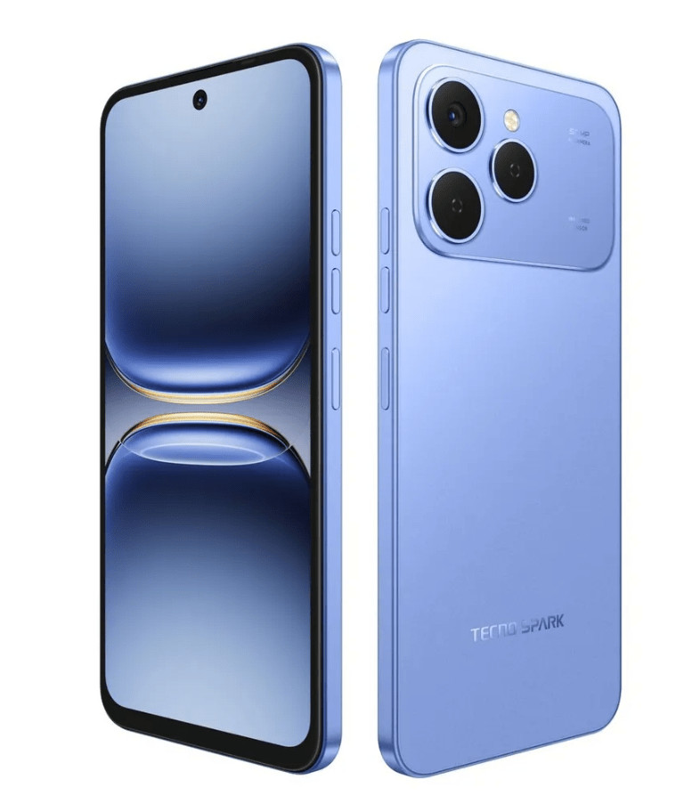 Смартфон TECNO Spark 40 8/256 ГБ Mirage Blue 2 Смартфон TECNO Spark 40 8/256 ГБ Mirage Blue 2