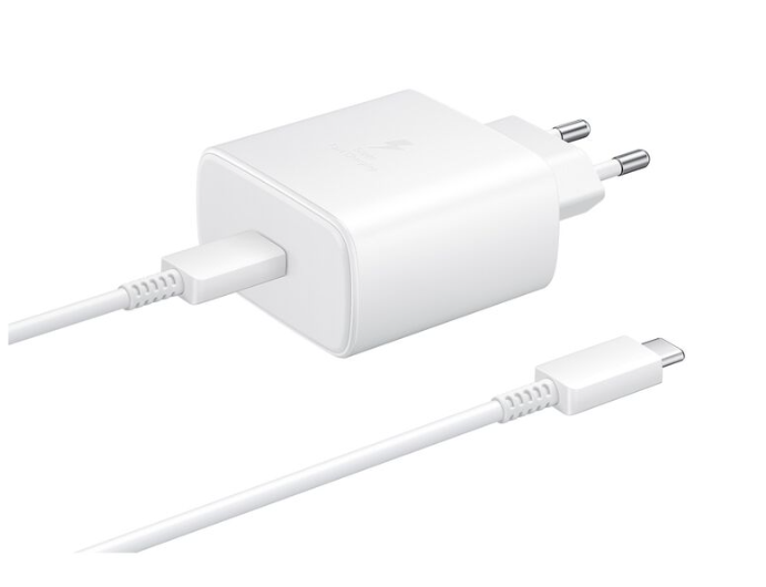 СЗУ Samsung 45w + кабель Original белый 1 СЗУ Samsung 45w + кабель Original белый 1