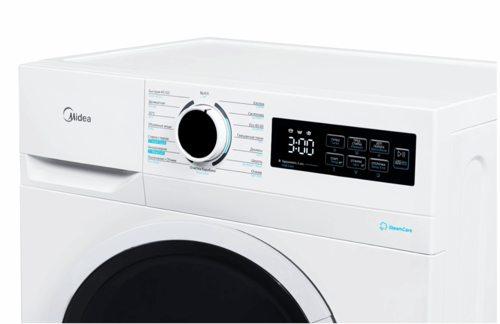 Стиральная машина Midea MF01610US40/W кл.:A++ фронт. макс.:6кг белый 2 Стиральная машина Midea MF01610US40/W кл.:A++ фронт. макс.:6кг белый 2