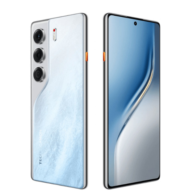 Смартфон TECNO Camon 40 12/256GB Glasier White 2 Смартфон TECNO Camon 40 12/256GB Glasier White 2