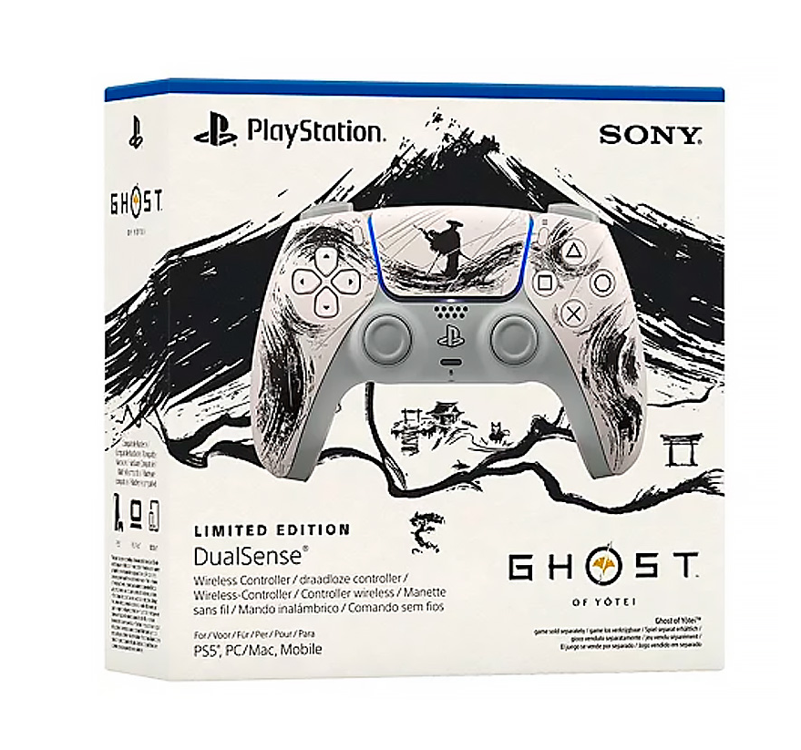 Геймпад Sony DualSense Ghost of Yotei Black Limited Edition (PS5) Чёрный 6 Геймпад Sony DualSense Ghost of Yotei Black Limited Edition (PS5) Чёрный 6