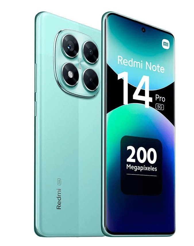 Смартфон Xiaomi Redmi Note 14 Pro 5G 8/256GB Coral Green 6 Смартфон Xiaomi Redmi Note 14 Pro 5G 8/256GB Coral Green 6