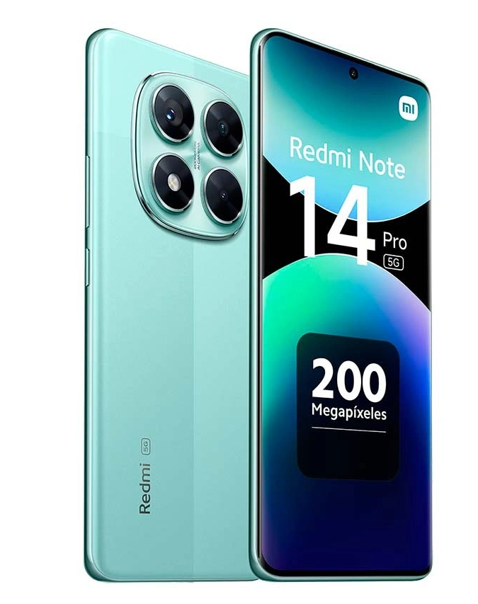 Смартфон Xiaomi Redmi Note 14 Pro 5G 8/256GB Coral Green 6 Смартфон Xiaomi Redmi Note 14 Pro 5G 8/256GB Coral Green 6