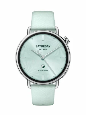 Смарт-часы Xiaomi Watch S4 41mm Fluororubber Strap Mint Green 1