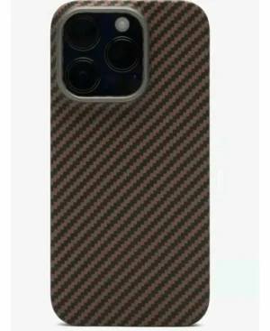 Чехол Knit Keivlar Case для iPhone 16 Pro Max, Brown 1