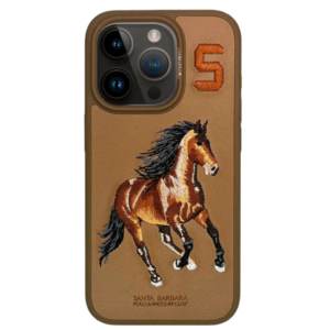 Чехол Santa Barbara Polo & Racquet Club для iPhone 17 Pro Max Коричневый 1