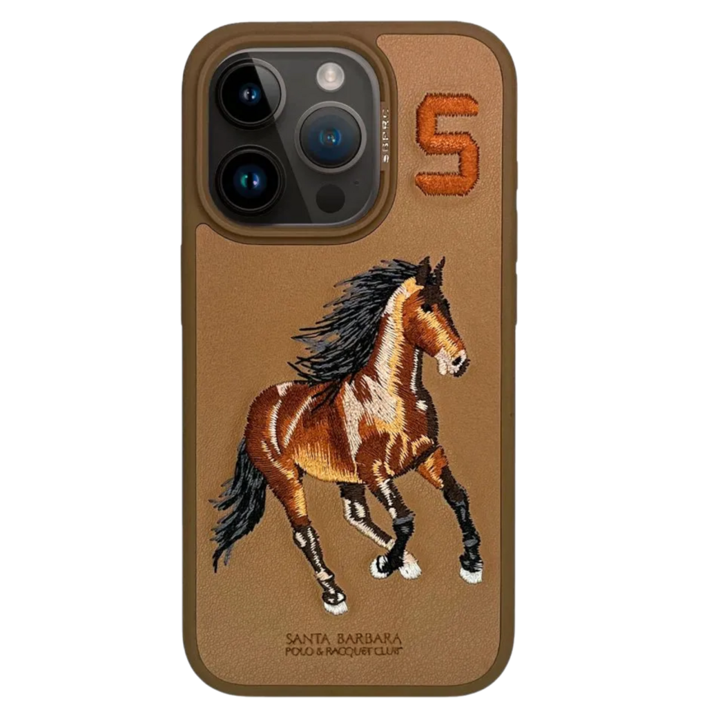 Чехол Santa Barbara Polo & Racquet Club для iPhone 17 Pro Max Коричневый 1 Чехол Santa Barbara Polo & Racquet Club для iPhone 17 Pro Max Коричневый 1