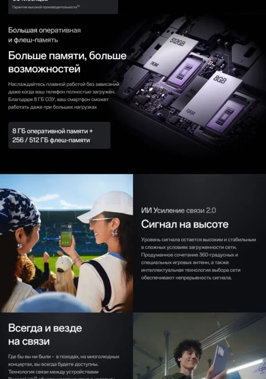 Смартфон OPPO Reno 13 F 8/512Gb Violet 12