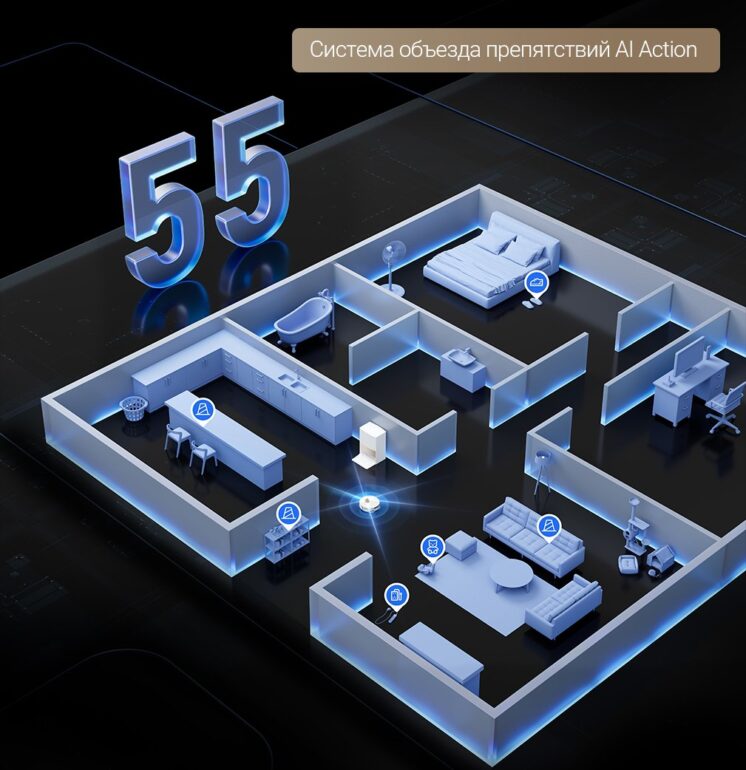 Робот-пылесос Xiaomi Dreame L20 Ultra EU 35