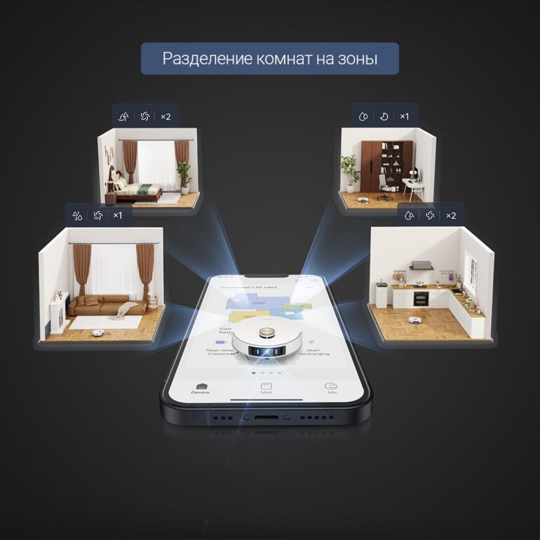 Робот-пылесос Xiaomi Dreame L20 Ultra EU 40