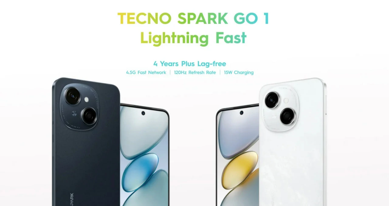 Смартфон TECNO Spark Go 1 3/64 Titanium Gold 1