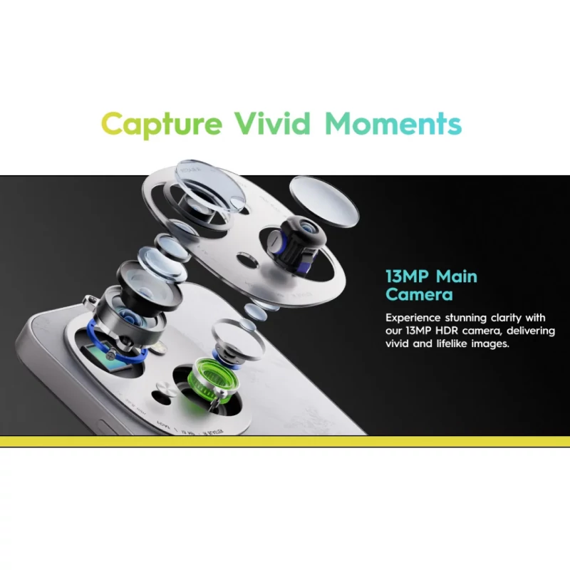 Смартфон TECNO Spark Go 1 3/64 Titanium Gold 3