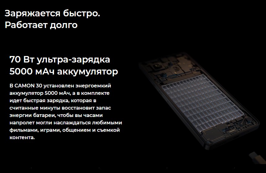 Смартфон TECNO Camon 30 5G 8/256GB Uyuni Salt White 28