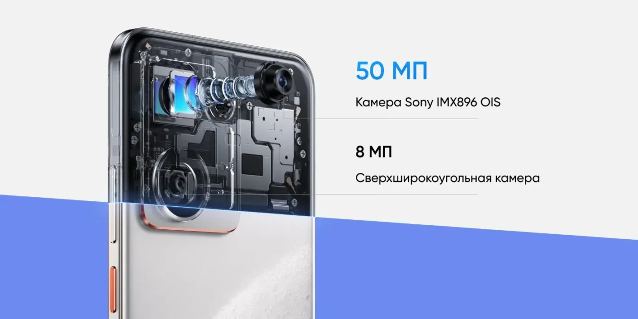Смартфон REALME P3 Ultra 5G RMX5031 12/256Gb Планетарный синий 6