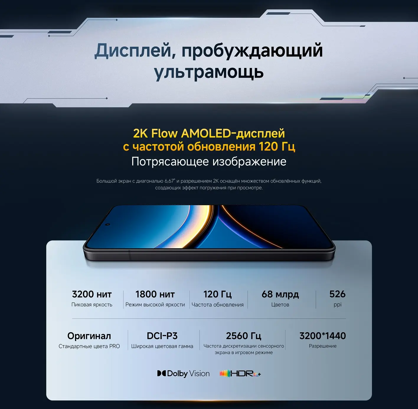 Смартфон Xiaomi POCO F7 Pro 12/512 Black 12 Смартфон Xiaomi POCO F7 Pro 12/512 Black 12