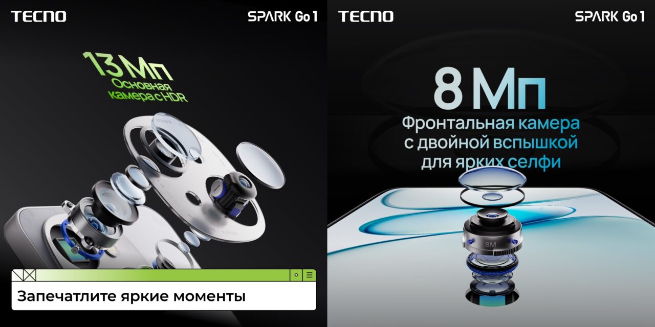 Смартфон TECNO Spark Go 1 4/128 Magic Skin Green 4