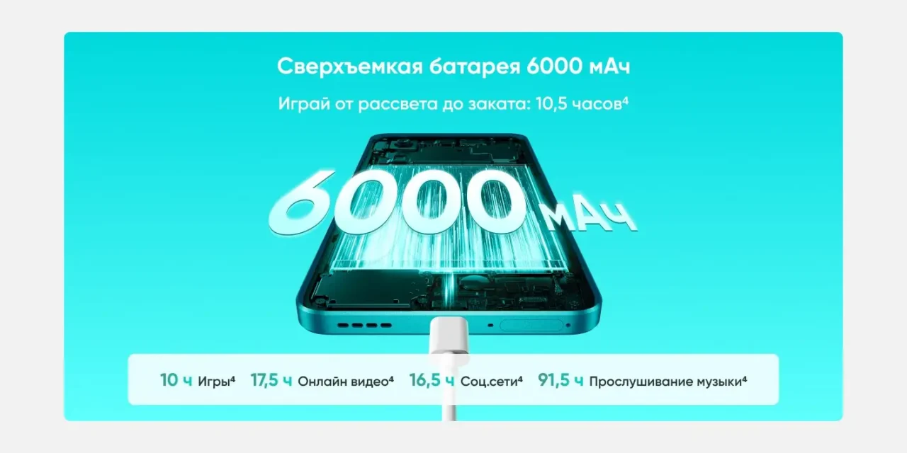 Смартфон REALME P3 5G RMX5079 12/256Gb Серый метеорит 7