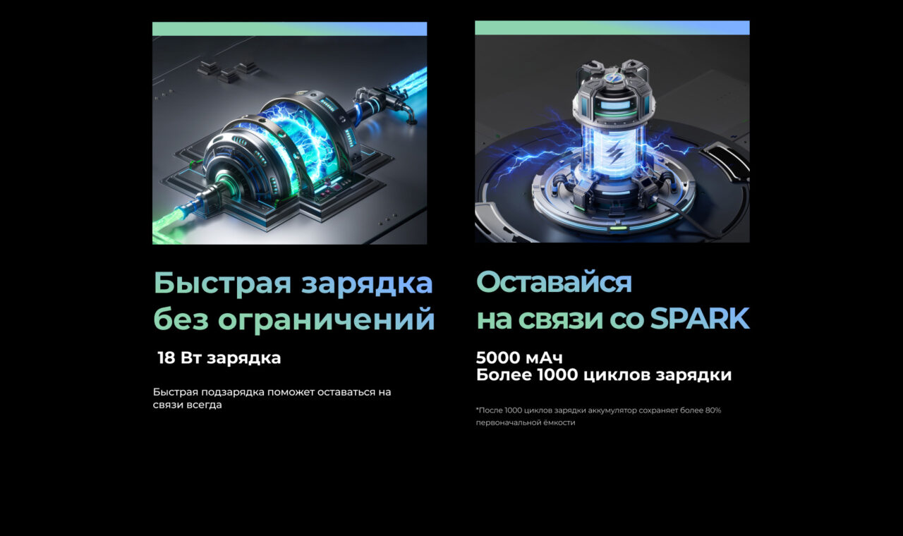 Смартфон TECNO Spark 30C 6/128 ГБ Titanium Gold 6