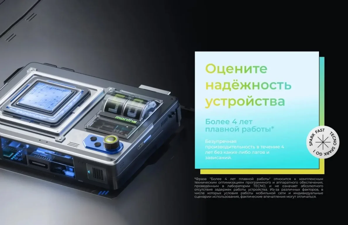 Смартфон TECNO Spark Go 1 4/64 Magic Skin Green 7