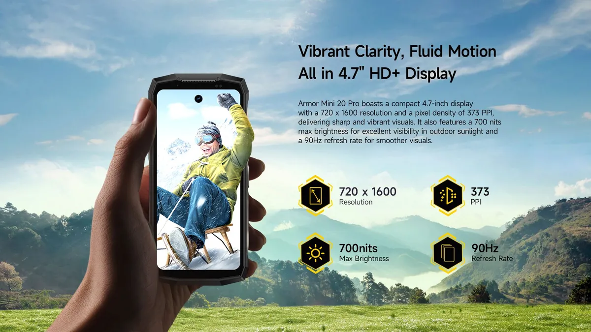 Смартфон Ulefone Armor Mini 20 Pro 8/256 Black 21