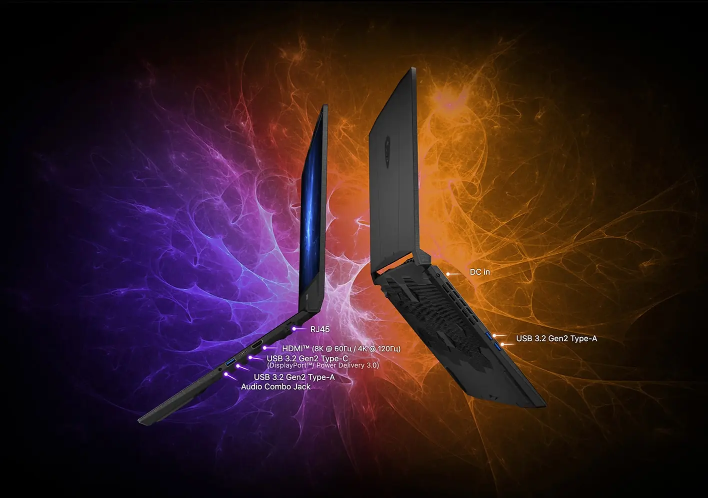 Ноутбук MSI Katana 15 HX B14WFK-618XRU Core i5-14450HX/16 Gb/ 1Tb/ NVIDIA GeForce RTX 5060 8Gb/No OS 28