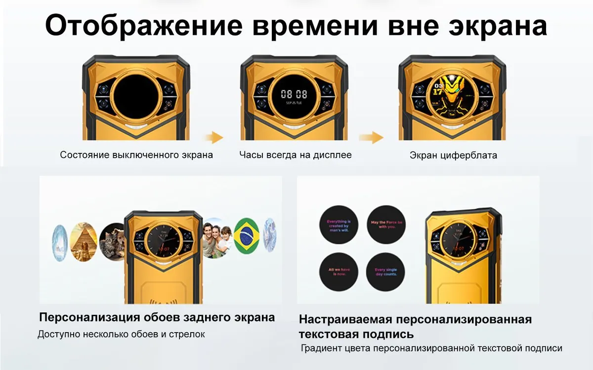 Смартфон DOOGEE S200 X 32(12+20 Gb)/512 Gb Green Ranger 6