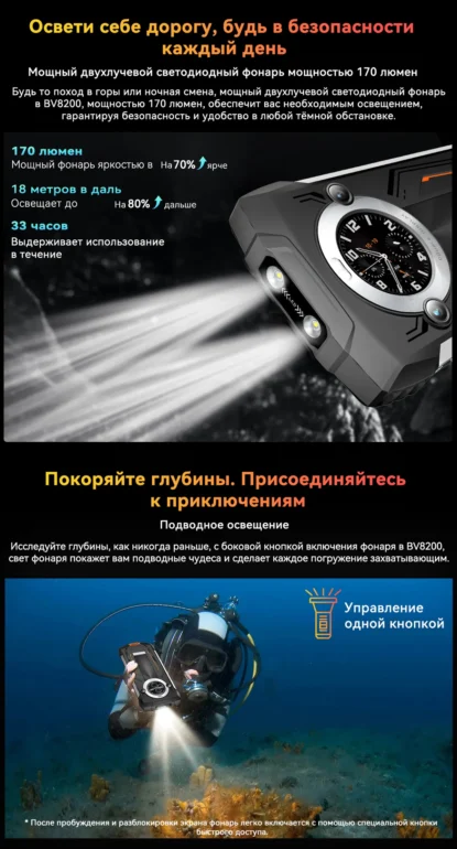 Смартфон Blackview BV8200 12/256 Black 11