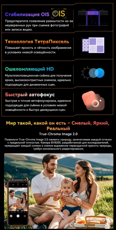 Смартфон Blackview BV8200 12/256 Black 23