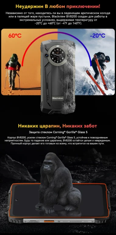 Смартфон Blackview BV8200 12/256 Black 33