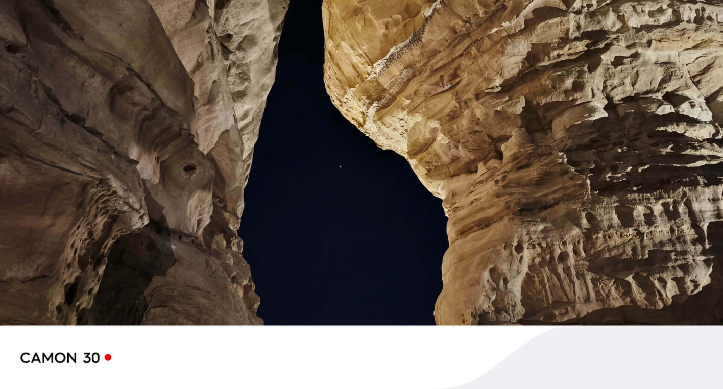 Смартфон TECNO Camon 30 5G 8/256GB Iceland Basaltic Dark 7