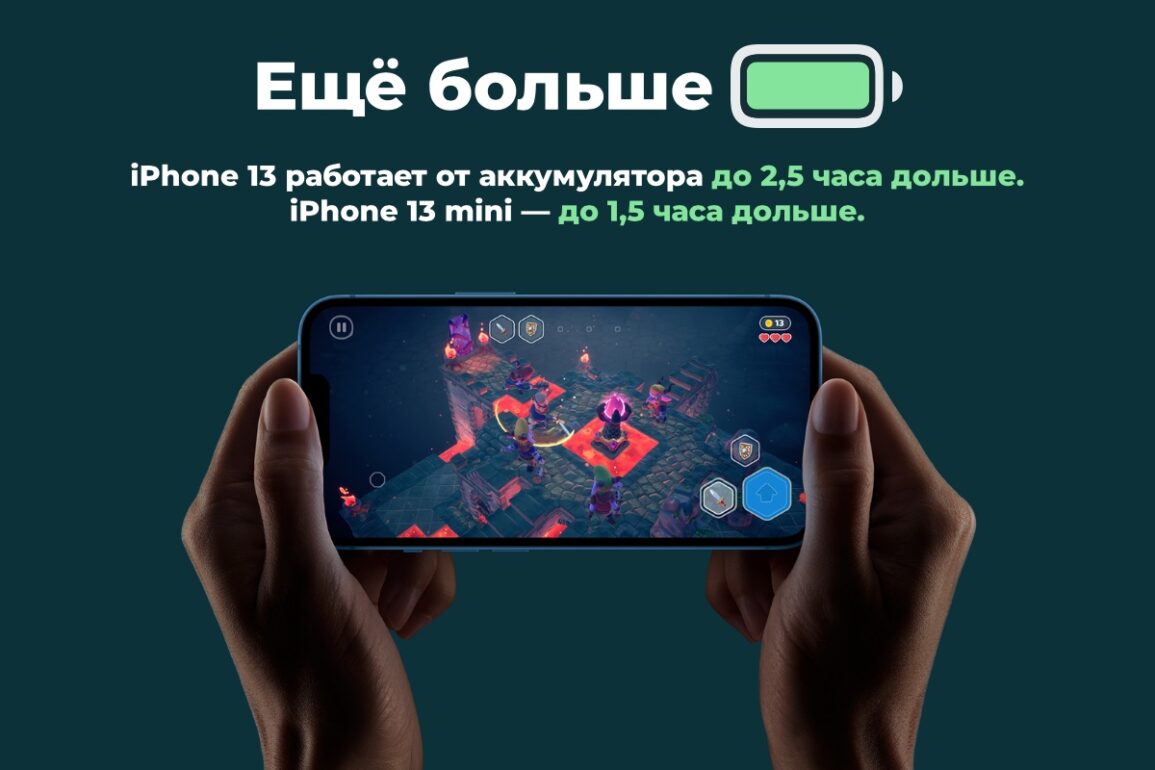 Смартфон Apple iPhone 13 128Gb Starlight
