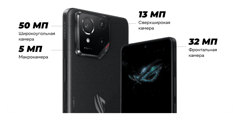 Смартфон ASUS ROG Phone 9 AI2501 12/512 Gb Black CN 5 ASUS-ROG-Phone-9-12