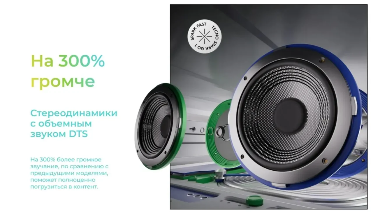 Смартфон TECNO Spark Go 1 4/64 Magic Skin Green 11
