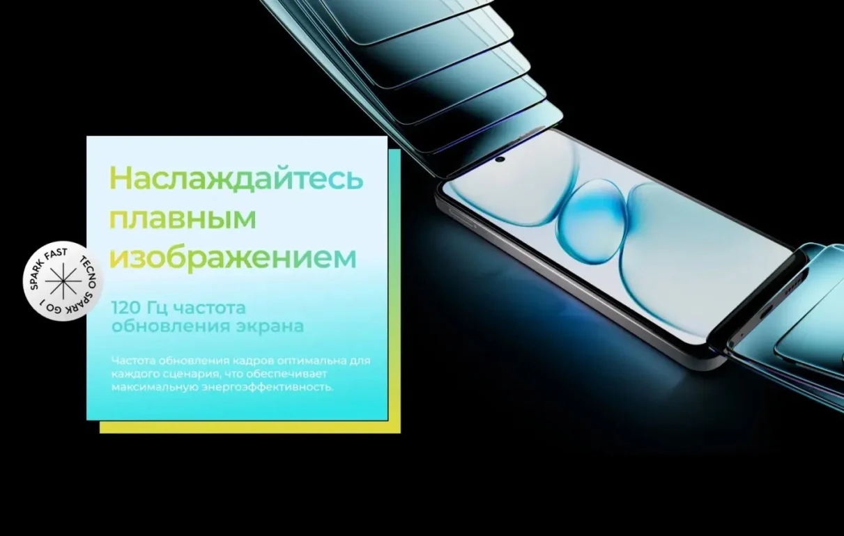 Смартфон TECNO Spark Go 1 4/64 Magic Skin Green 8