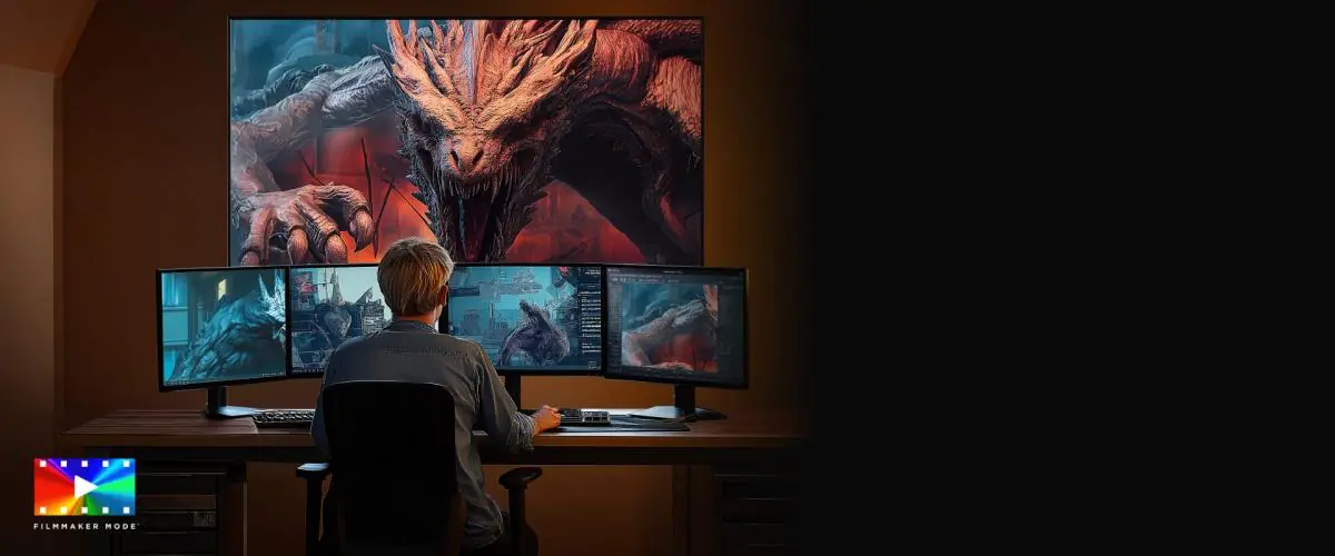 50" Телевизор Hisense 50E7Q QLED черный 3840x2160, 4K Ultra HD, 60 Гц, Wi-Fi, Smart TV, VIDAA 8 50" Телевизор Hisense 50E7Q QLED черный 3840x2160, 4K Ultra HD, 60 Гц, Wi-Fi, Smart TV, VIDAA 8