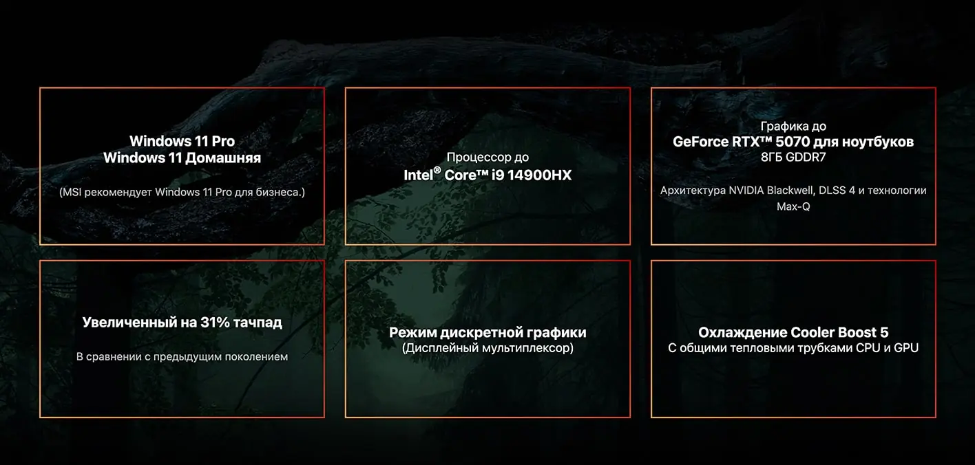 Ноутбук MSI Katana 15 HX B14WFK-618XRU Core i5-14450HX/16 Gb/ 1Tb/ NVIDIA GeForce RTX 5060 8Gb/No OS 2