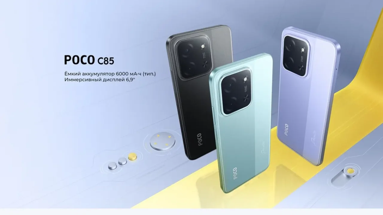 Смартфон Xiaomi Poco C85 6/128GB Green 1