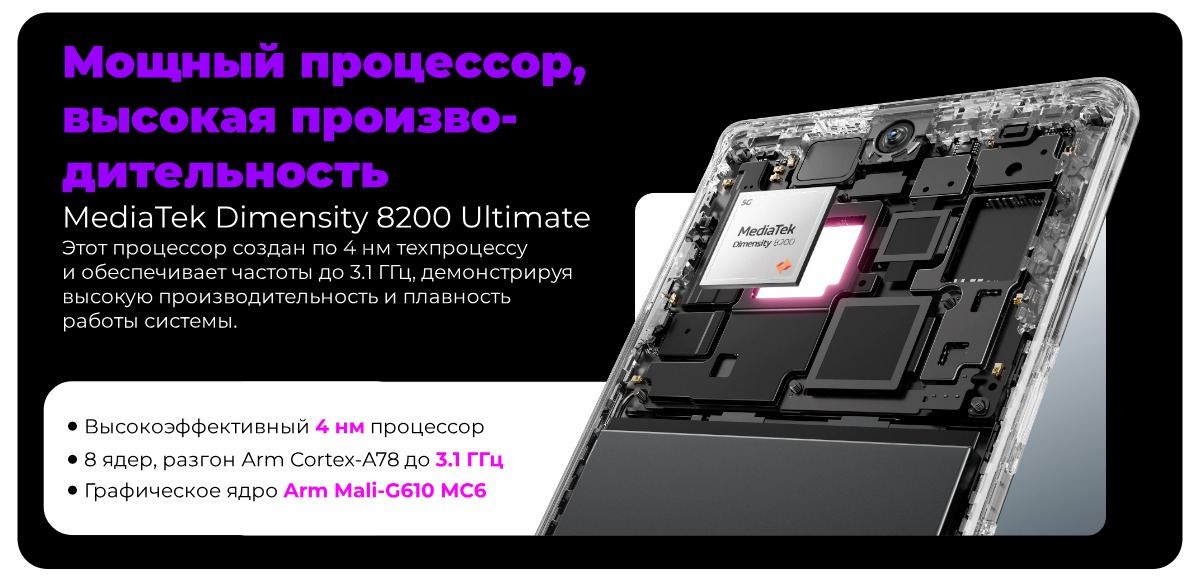 Смартфон Infinix Zero 40 5G 12/256Gb Moving Titanium 8 Infinix-Zero-40-5G-11