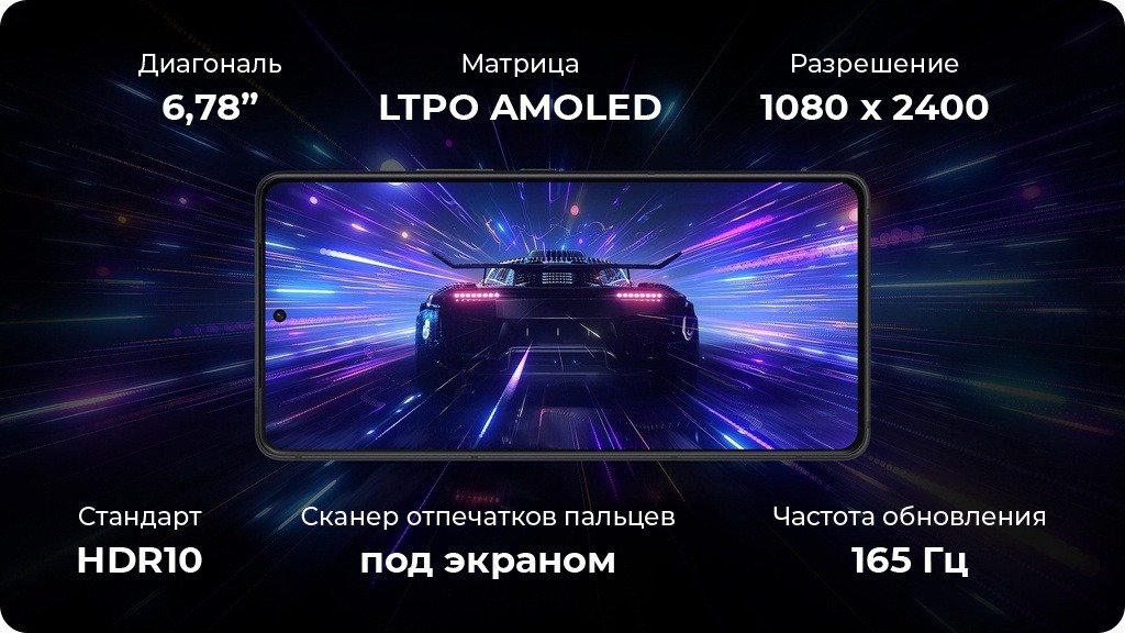 Смартфон ASUS ROG Phone 9 AI2501 12/256 Gb Black 2 ASUS ROG Phone 9 16/512GB Черный (CN)