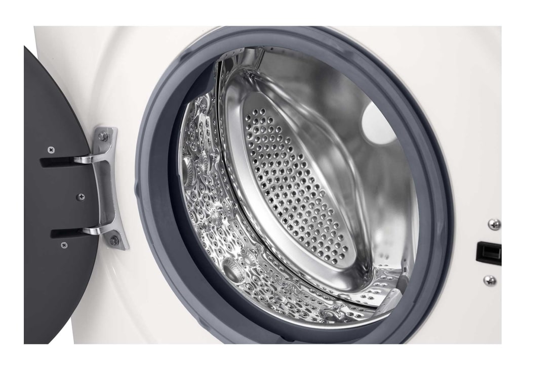 LG Стиральная машина узкая LG F2Y1NS6W с паром, 6 кг, Барабан стиральной машины LG F2Y1NS6W , F2Y1NS6W