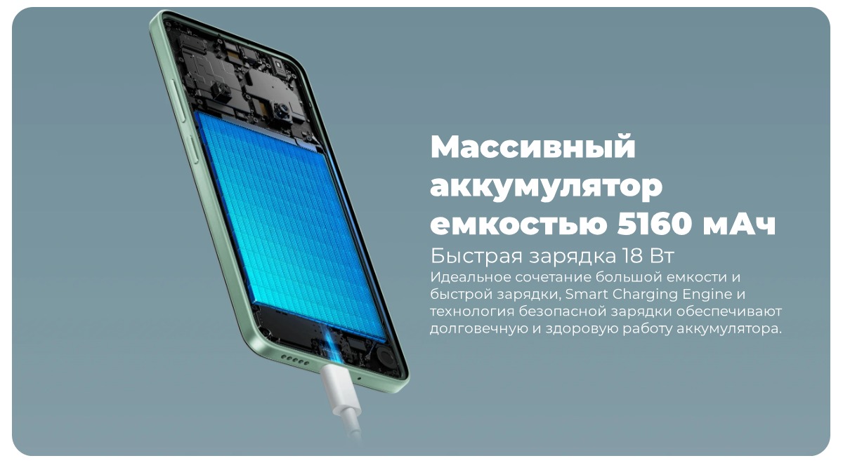 Смартфон Xiaomi Poco C75 6/128GB Green 11 Poco-C75-10