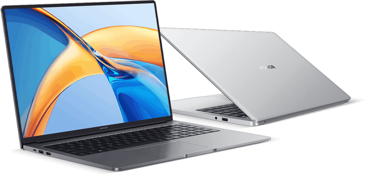 Ноутбук HONOR MagicBook X16 (5301APLM) AMD Ryzen 5 6600H/16Gb/SSD512Gb/16"/IPS/WUXGA/1920x1200/60Hz/ 4 Стройное тело, лёгкое и подвижное 1