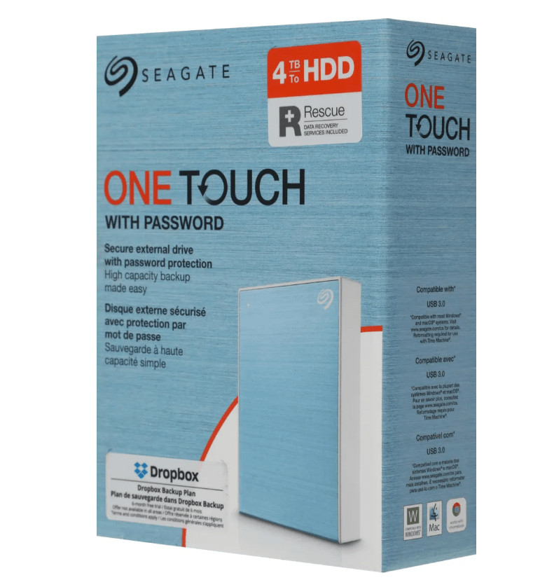 Внешний HDD Seagate One Touch Blue STKZ4000402 4 ТБ 4 Внешний HDD Seagate One Touch Blue STKZ4000402 4 ТБ 4