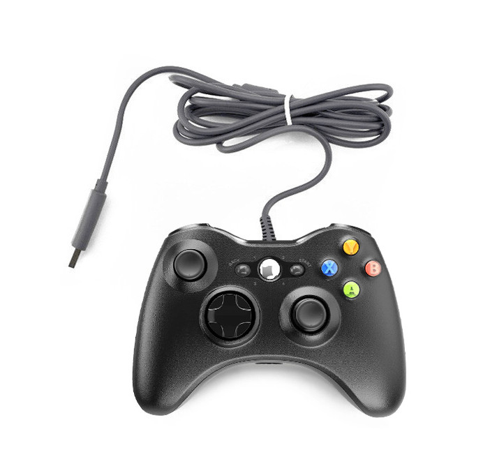 Х-BOX 360 Джойстик проводной (52А-00003) Black (красная упаковка) 2 Х-BOX 360 Джойстик проводной (52А-00003) Black (красная упаковка) 2