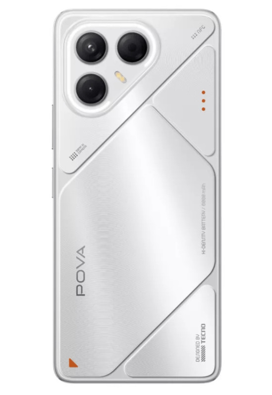 Смартфон TECNO POVA 7 5G 8/256GB Magic Silver 7 Смартфон TECNO POVA 7 5G 8/256GB Magic Silver 7