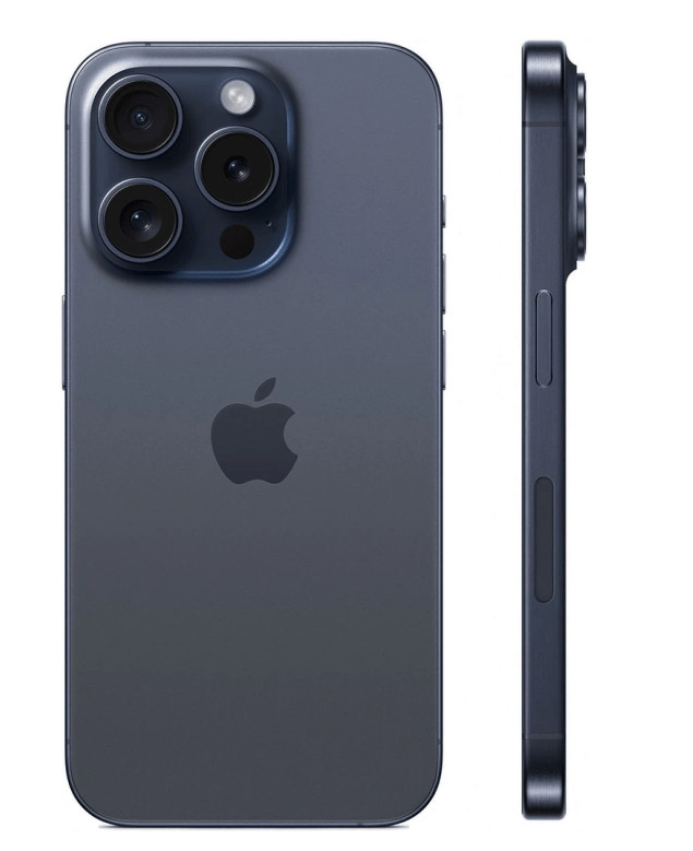 Смартфон Apple iPhone 15 Pro 128 ГБ Dual: nano SIM + eSIM, Синий титан 2 Смартфон Apple iPhone 15 Pro 128 ГБ Dual: nano SIM + eSIM, Синий титан 2