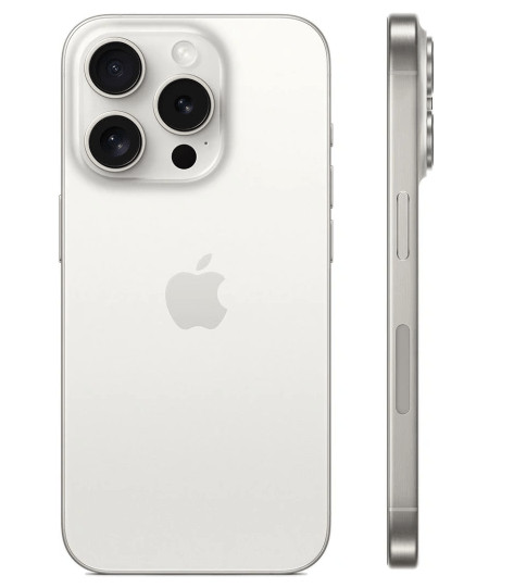 Смартфон Apple iPhone 15 Pro 256 ГБ, Dual: 2 nano SIM, белый титан 4 Смартфон Apple iPhone 15 Pro 256 ГБ, Dual: 2 nano SIM, белый титан 4