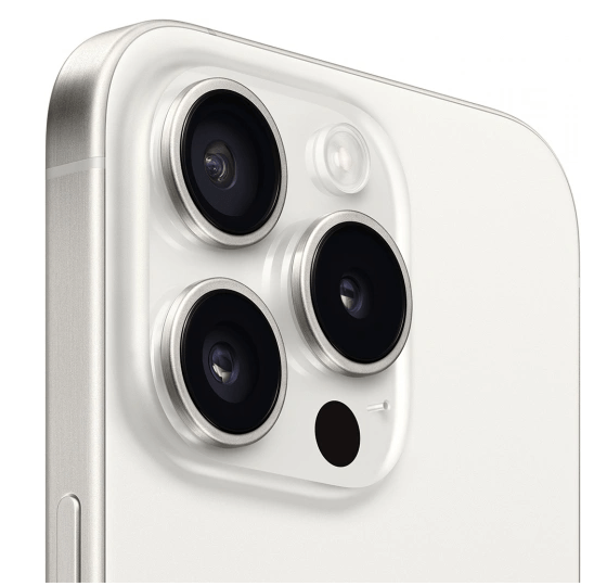 Смартфон Apple iPhone 15 Pro 256 ГБ, Dual: 2 nano SIM, белый титан 2 Смартфон Apple iPhone 15 Pro 256 ГБ, Dual: 2 nano SIM, белый титан 2