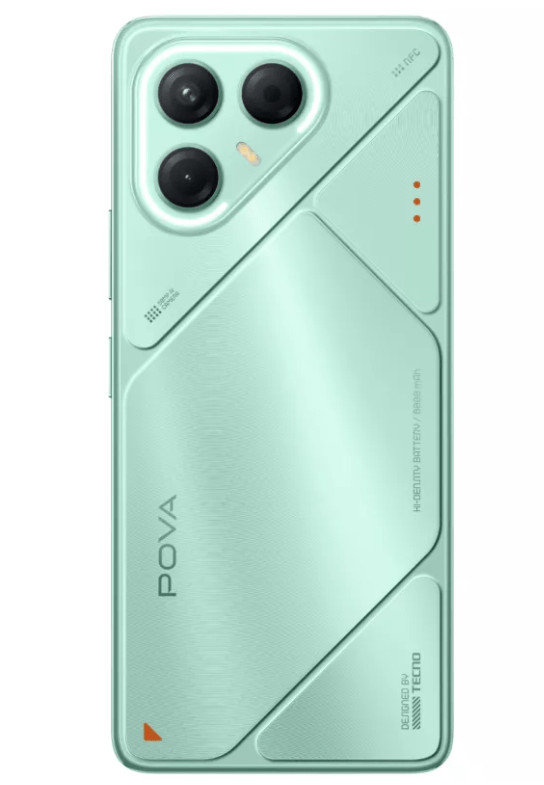 Смартфон Tecno POVA 7 5G 8/128GB Oasis Green 3 Смартфон Tecno POVA 7 5G 8/128GB Oasis Green 3